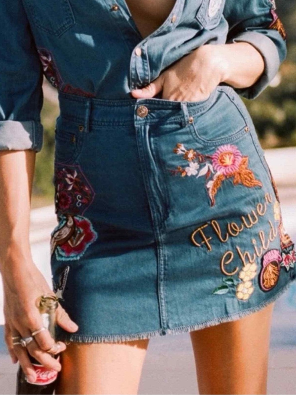 Spell Flower Child Skirt